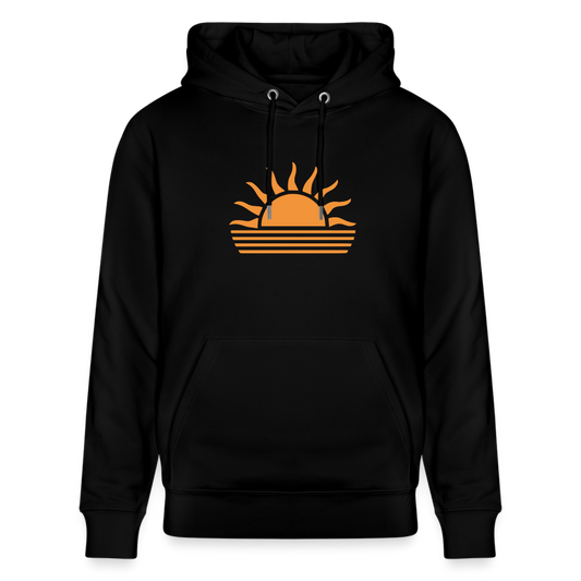 Unisex Bio-Hoodie CRUISER -sunset- - Schwarz