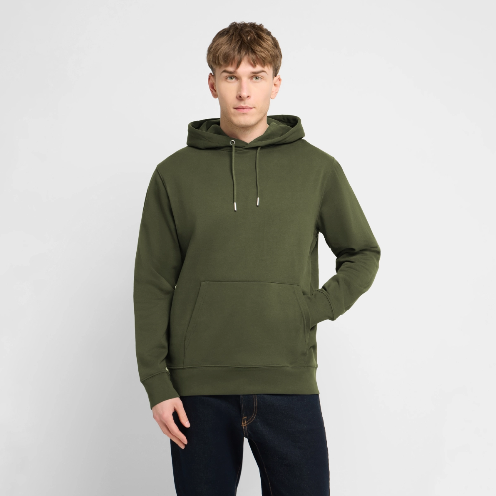 Unisex Bio-Hoodie CRUISER -salt water soul- - Khaki Grün