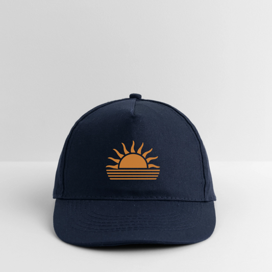 Bio-Baseballkappe -sunset- - Navy