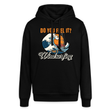 Unisex Bio-Hoodie -do you feel it- - Schwarz