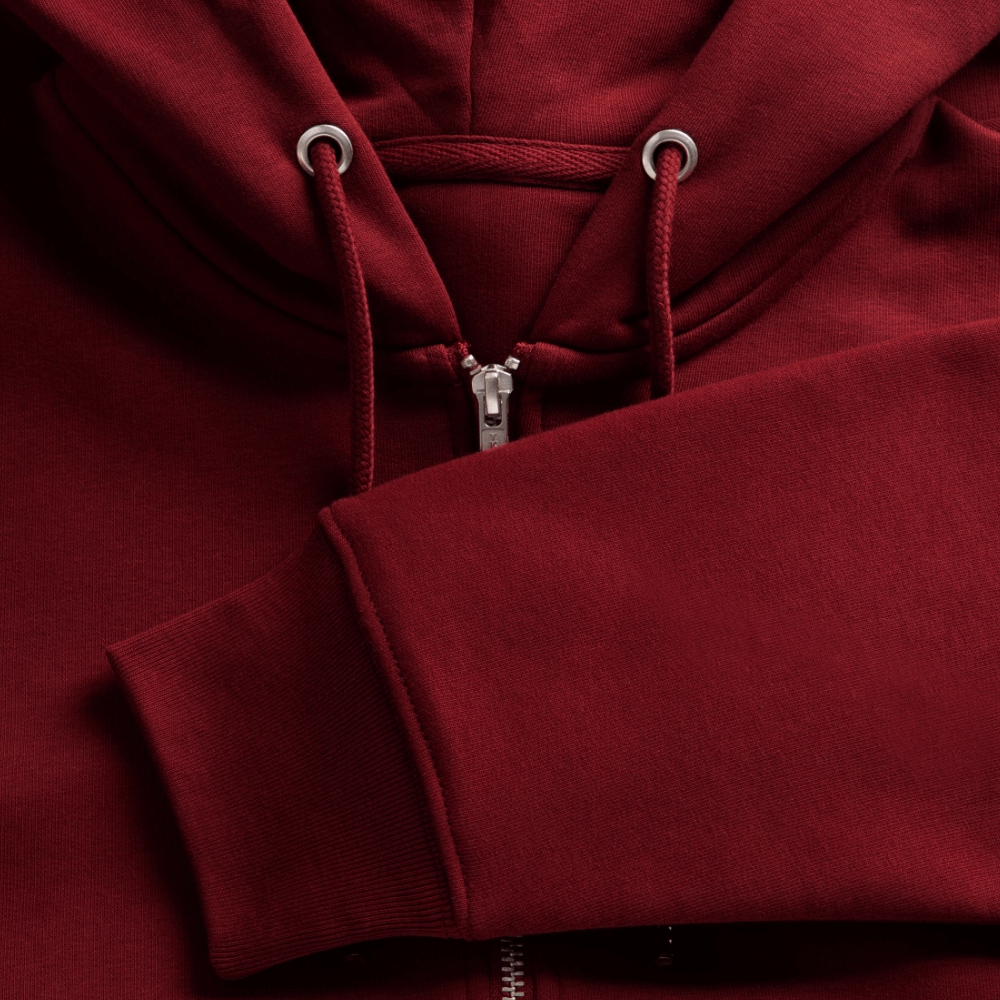 Unisex Zip Hoodie evolution – ideal für Windsurferinnen.