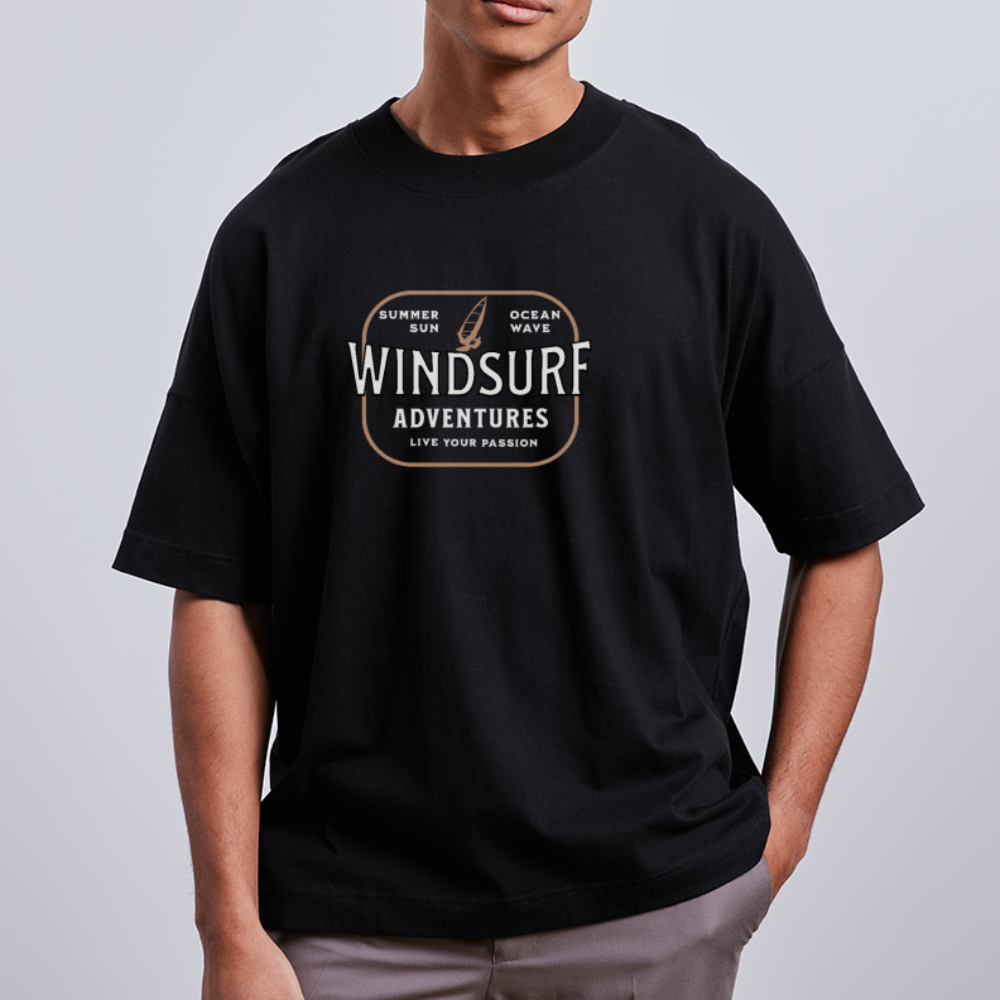 Unisex Oversize Bio-T-Shirt -passion- - Schwarz