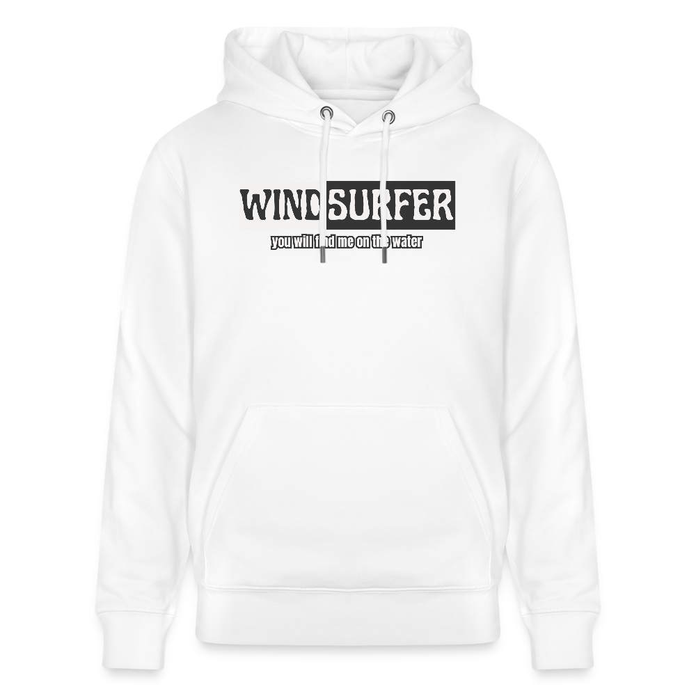 Unisex Bio-Hoodie CRUISER -on the water- - Weiß