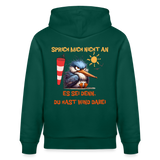 Unisex Bio-Hoodie CRUISER -sprich mich nicht an- - Forest