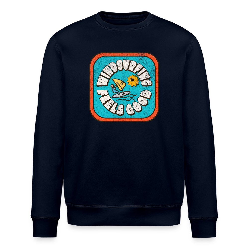 Unisex Bio-Sweatshirt ROLLER -feels good- - Navy