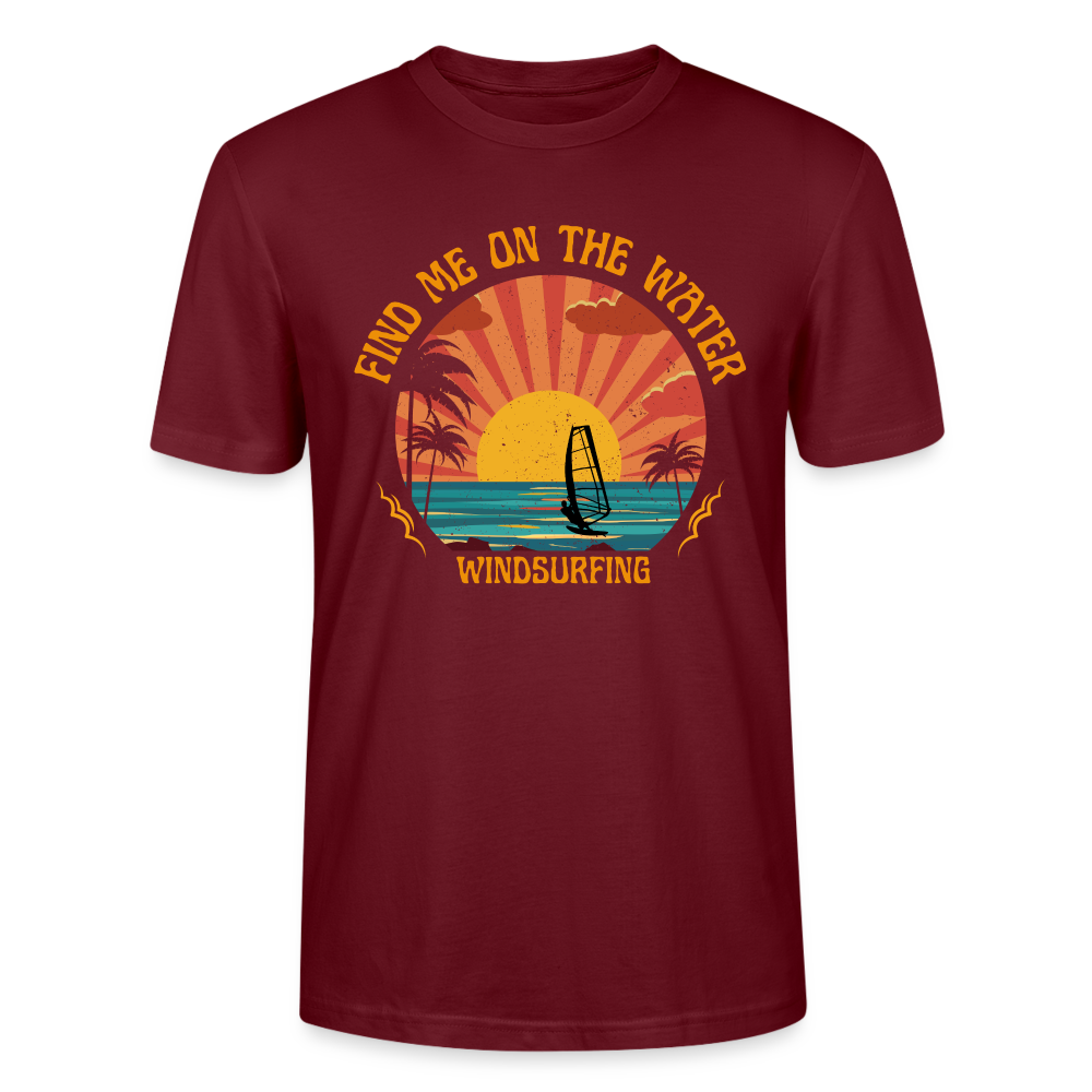 Unisex T-Shirt CRAFTER -find me on the water- - Burgunderrot