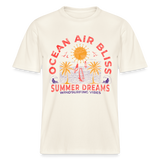 Unisex Relaxed Fit Bio-T-Shirt -ocean air bliss- - Naturweiß