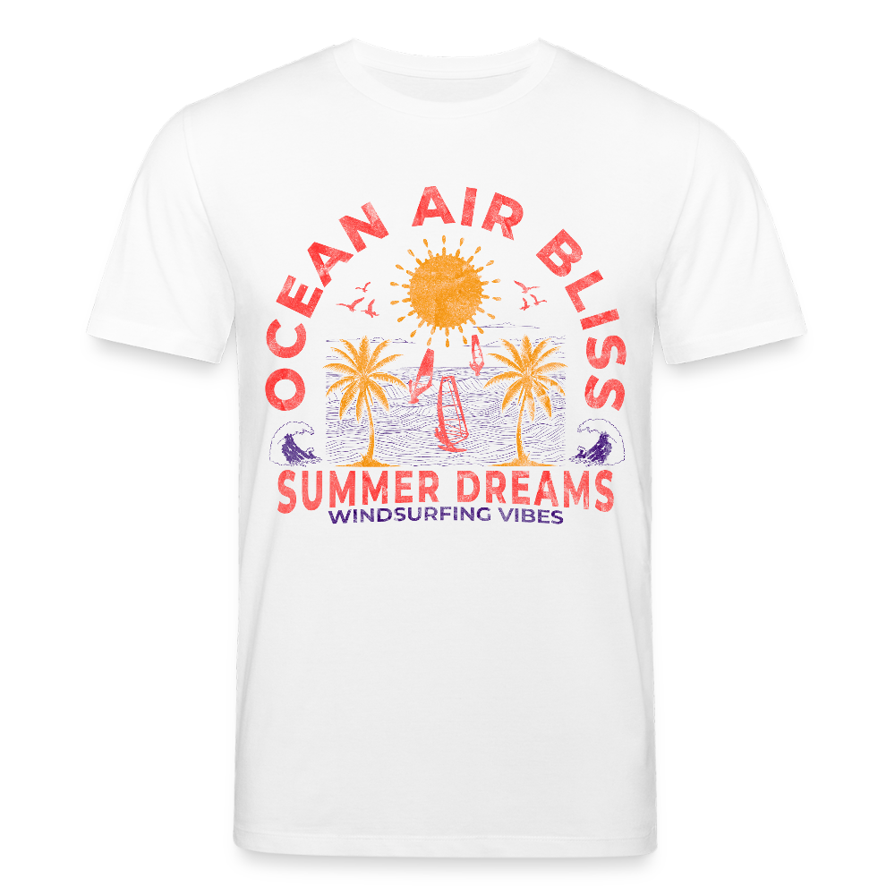 Unisex Bio-T-Shirt CREATOR -ocean air bliss- - Weiß