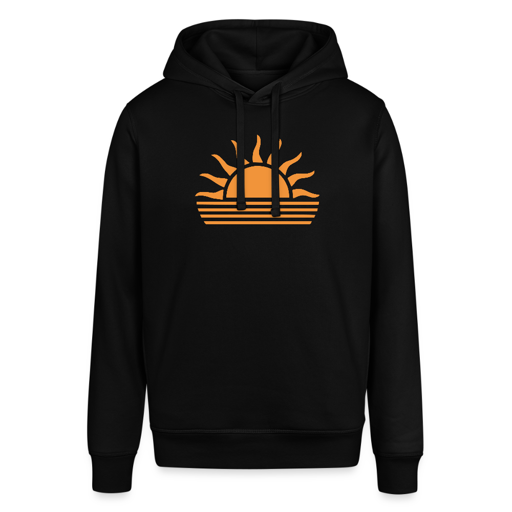 Unisex Bio-Hoodie -sunset- - Schwarz