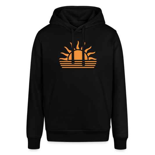 Unisex Bio-Hoodie -sunset- - Schwarz