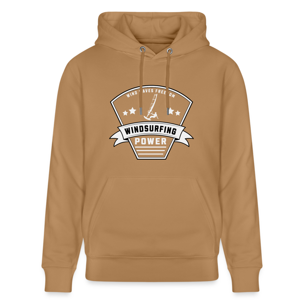 Unisex Bio-Hoodie CRUISER -power- - Latte
