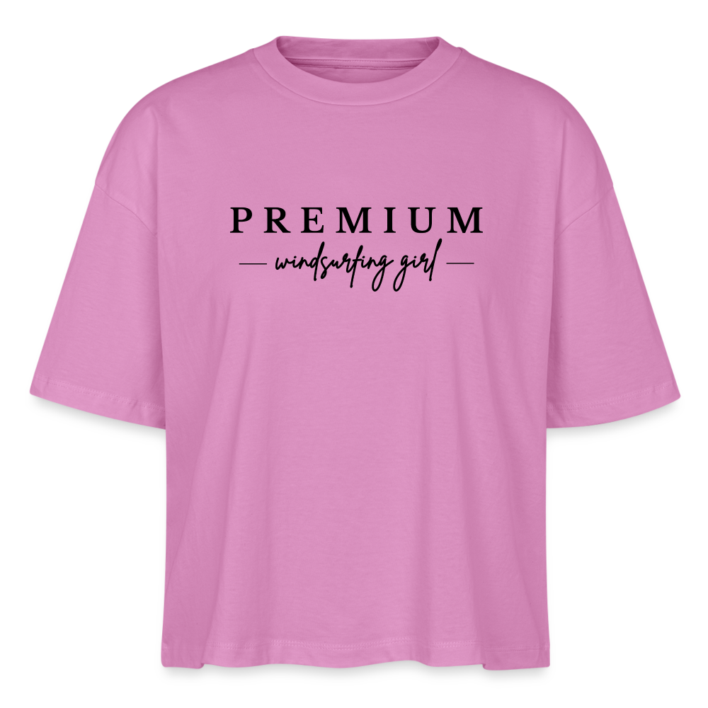 Frauen Boxy Bio-T-Shirt -premium- - Pink