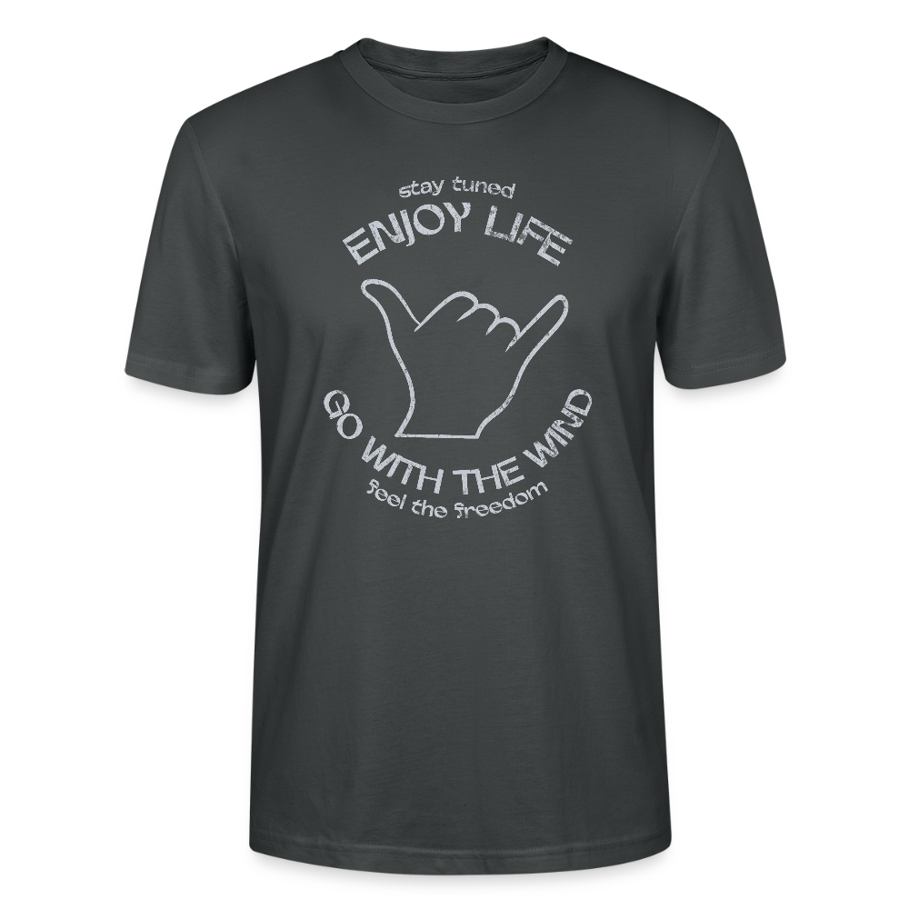 Unisex T-Shirt CRAFTER -enjoy life- - Anthrazit