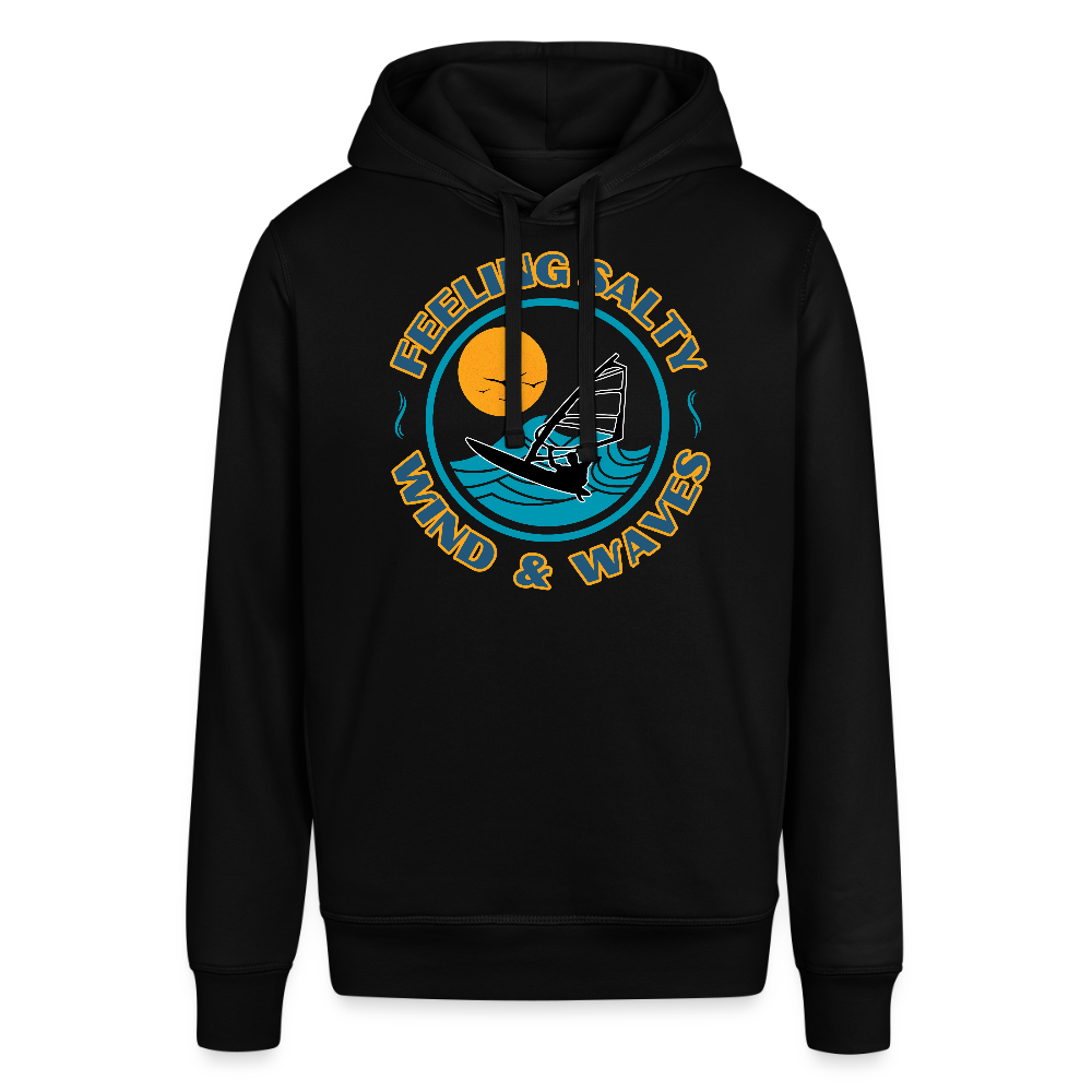 Unisex Bio-Hoodie -feeling salty- - Schwarz