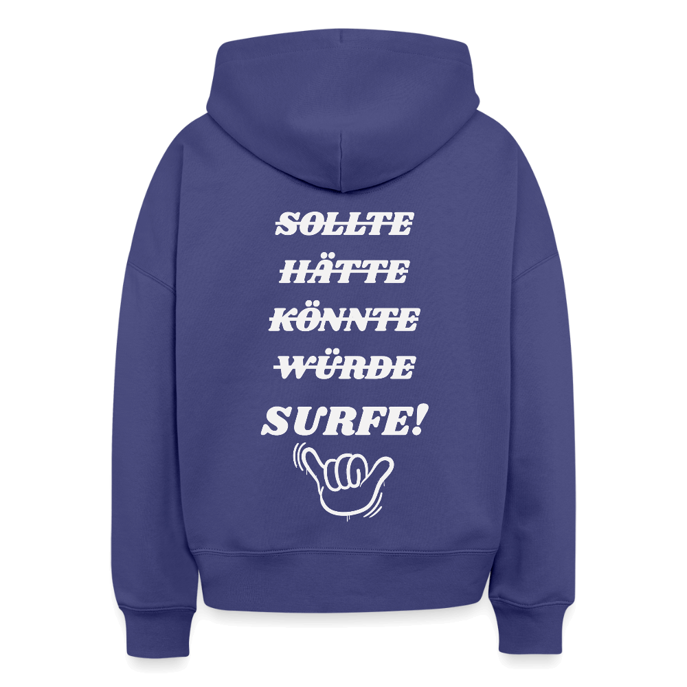 Damen Hoodie surfe! – nachhaltiges Windsurf Geschenk.