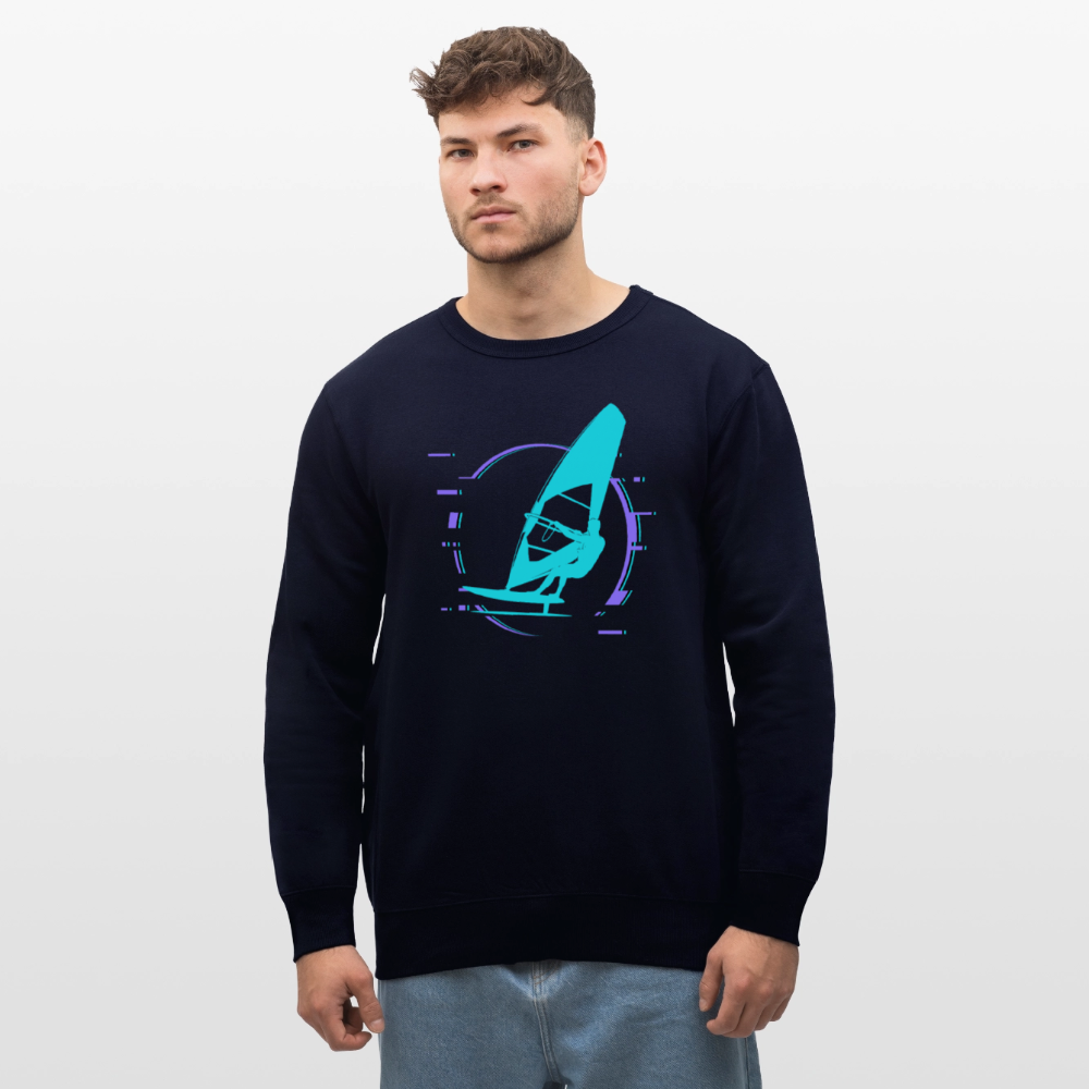 Unisex Bio-Sweatshirt ROLLER -simple- - Navy