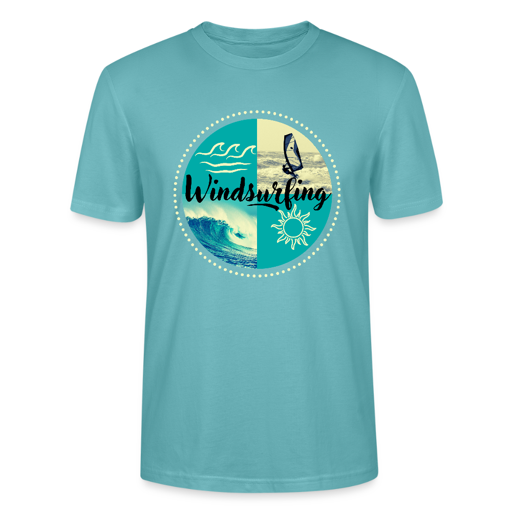 Unisex T-Shirt CRAFTER -ocean- - Pastelltürkis