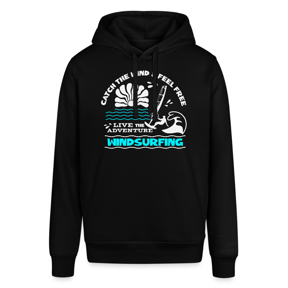 Unisex Bio-Hoodie -adventure- - Schwarz