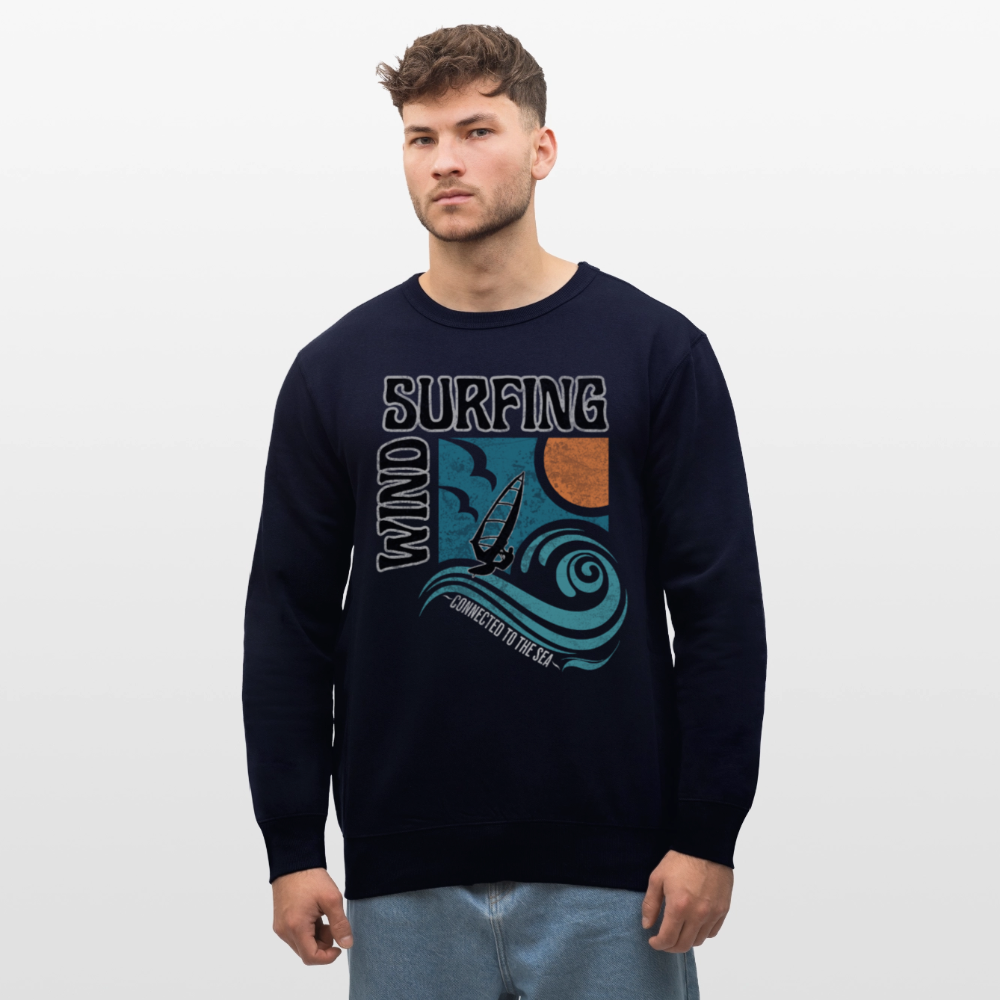 Unisex Bio-Sweatshirt -connected- - Navy