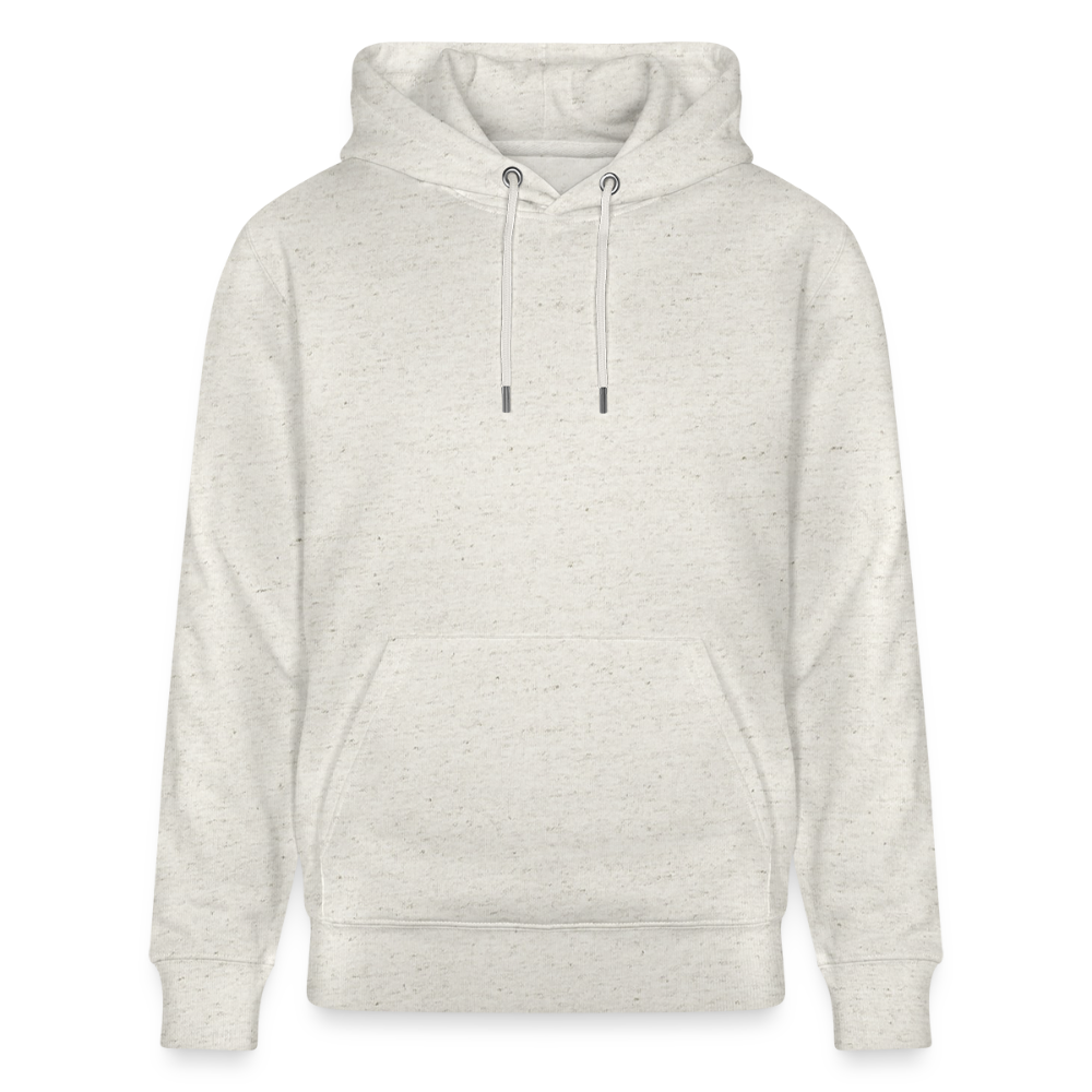 Unisex Bio-Hoodie CRUISER -enjoy life- - Beige meliert