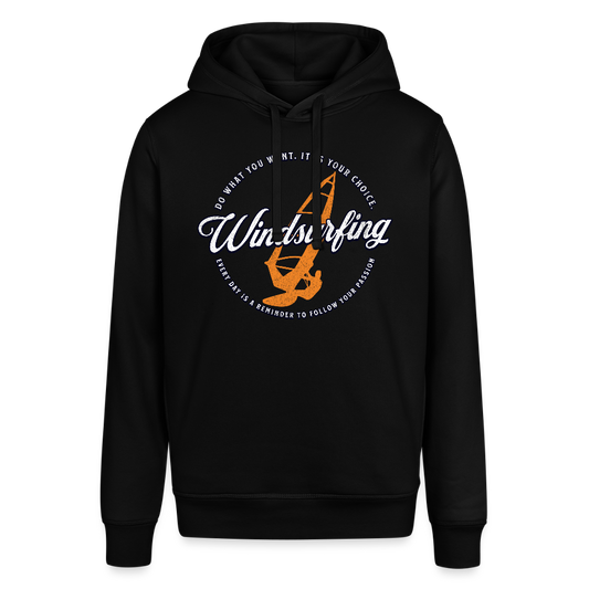 Unisex Bio-Hoodie -do what you want- - Schwarz