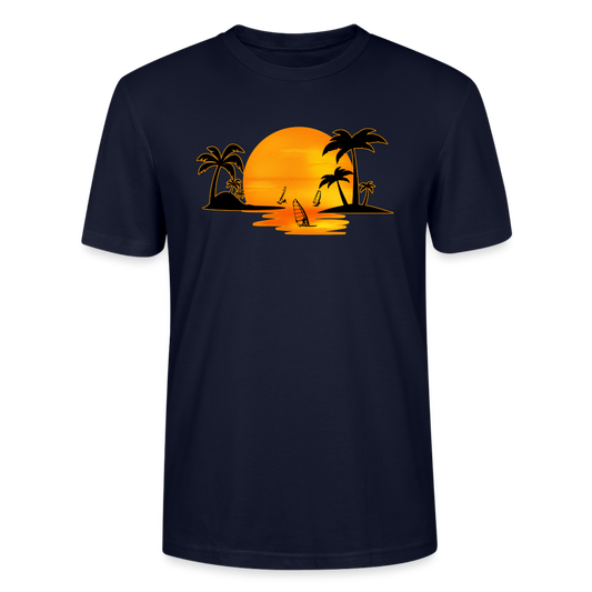 Unisex T-Shirt CRAFTER -sunset- - Navy