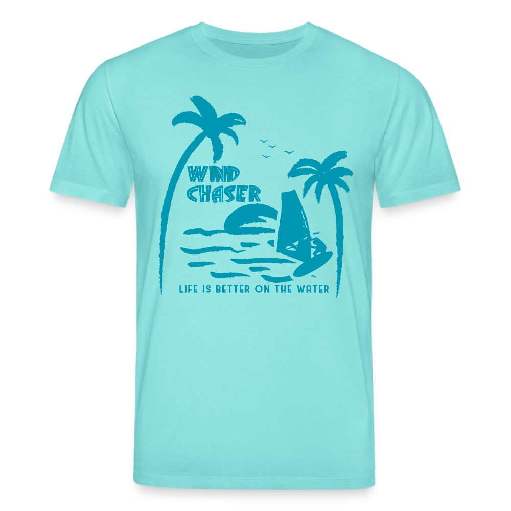 Unisex Bio-T-Shirt CREATOR - Poolblau