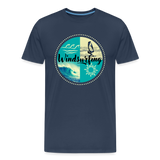 Männer Premium Bio T-Shirt -ocean- - Navy