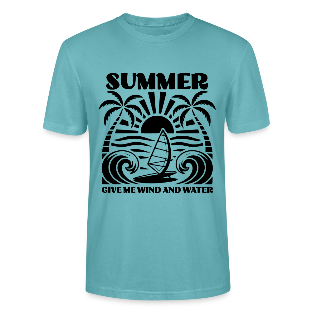 safi s T-Shirt CRAFTER -give me wind and water- - Pastelltürkis