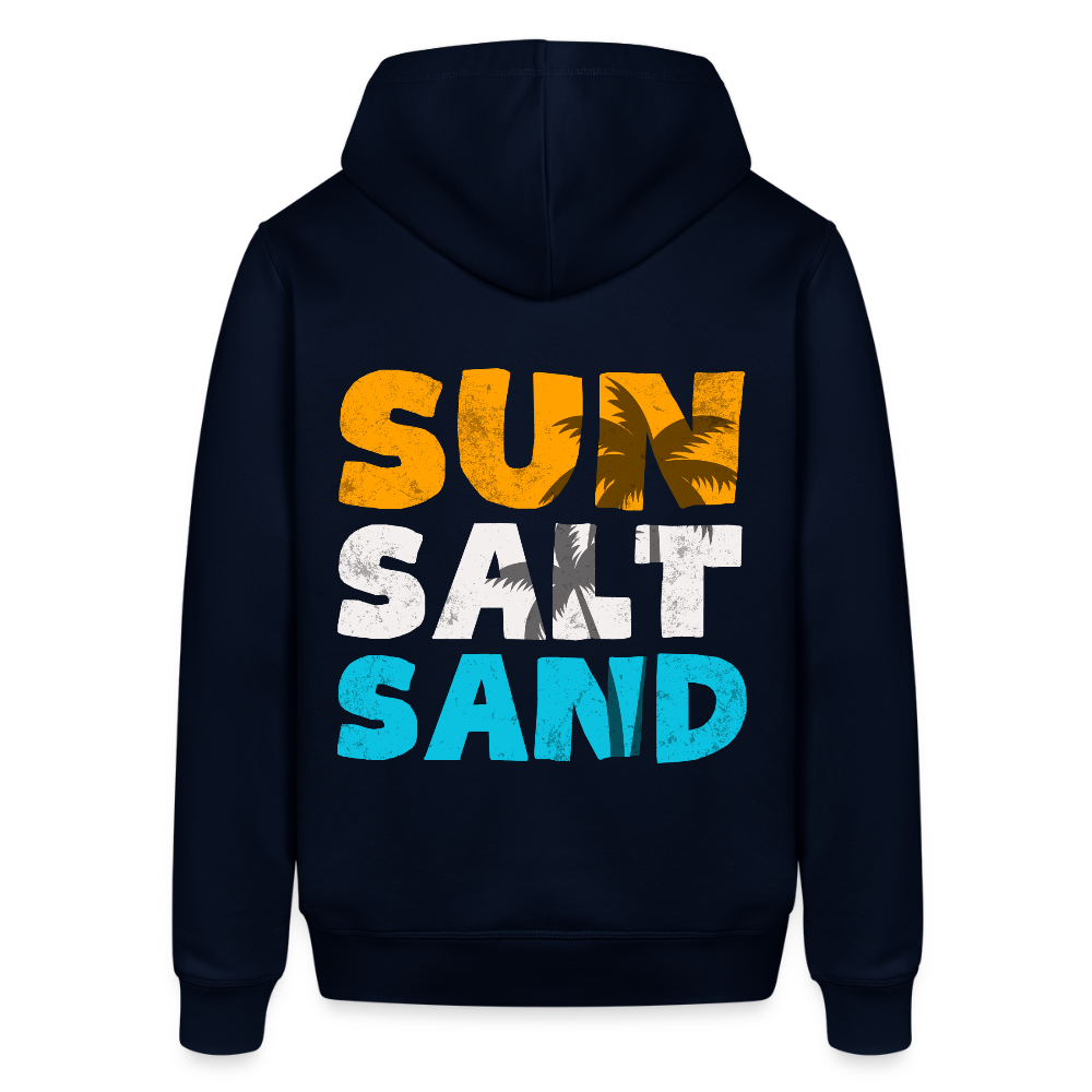 Unisex Bio-Hoodie -sun salt sand- - Navy