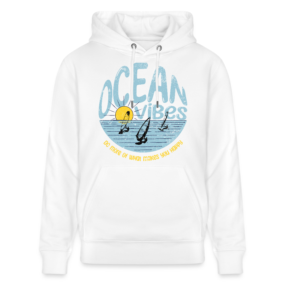 Unisex Bio-Hoodie CRUISER -do more- - Weiß