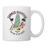 Tasse -enjoy life- - Weiß - Windsurfer Geschenk