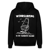 Unisex Bio-Hoodie -season- - Schwarz