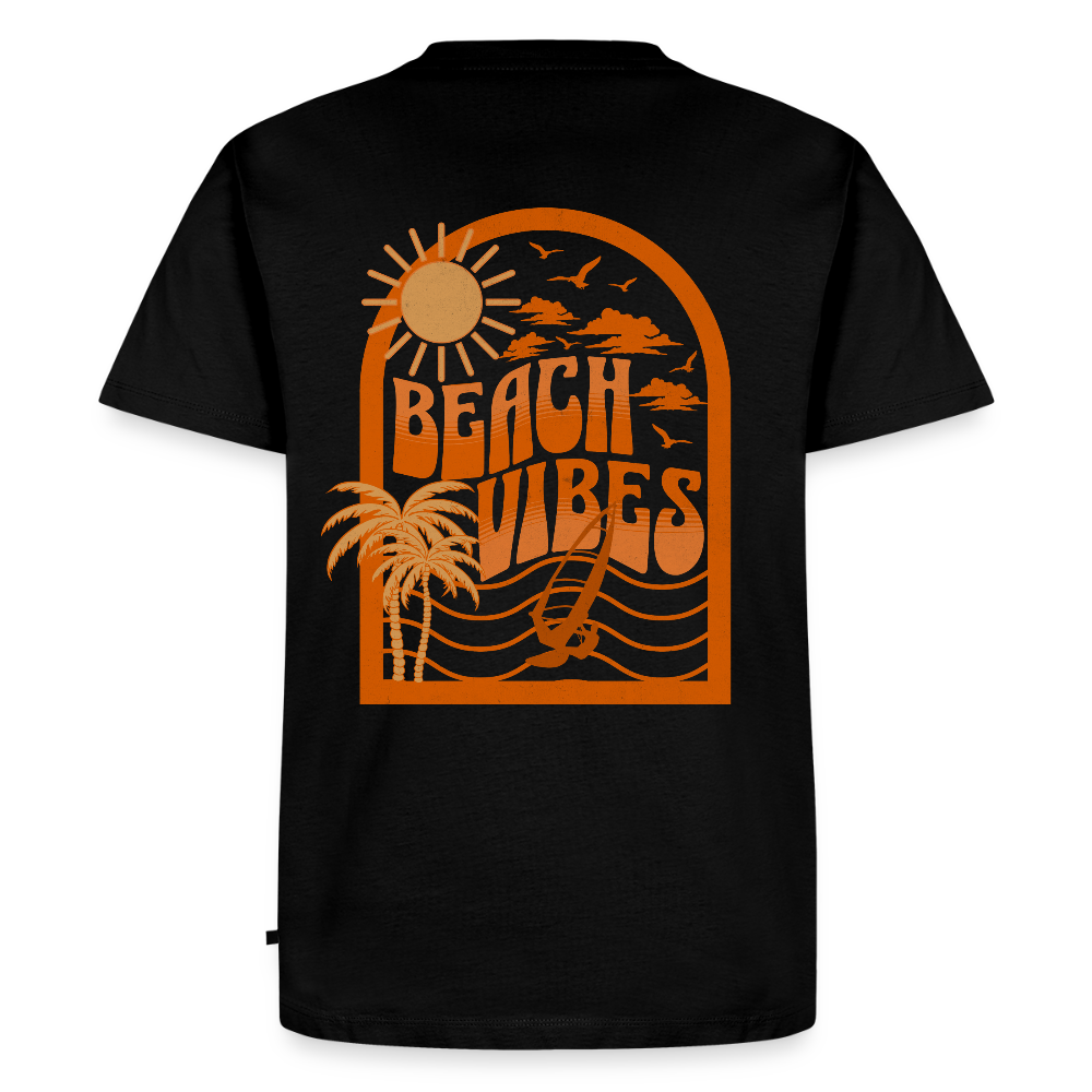 Männer Premium T-Shirt -beach- - Schwarz