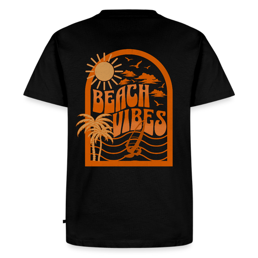 Männer Premium T-Shirt -beach- - Schwarz