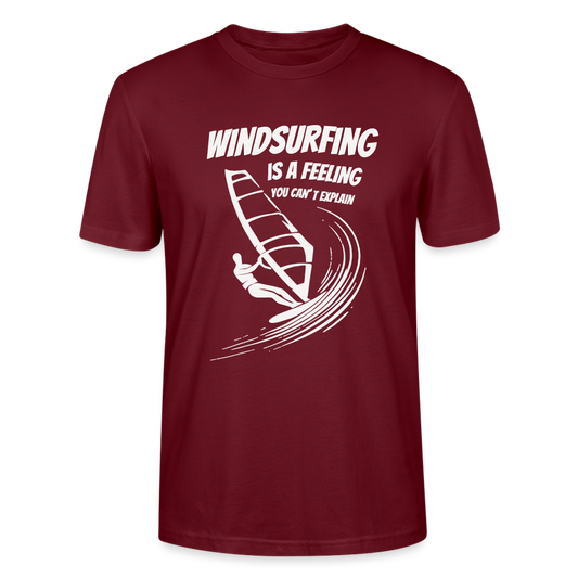 Unisex T-Shirt CRAFTER -you can´t explain- - Burgunderrot