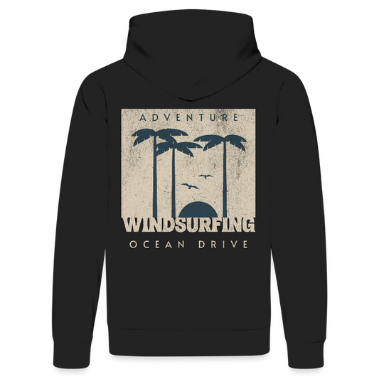 Unisex Bio-Hoodie DRUMMER -ocean drive- - Schwarz