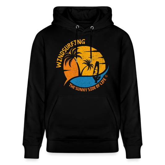 Unisex Bio-Hoodie CRUISER -sunny side- - Schwarz