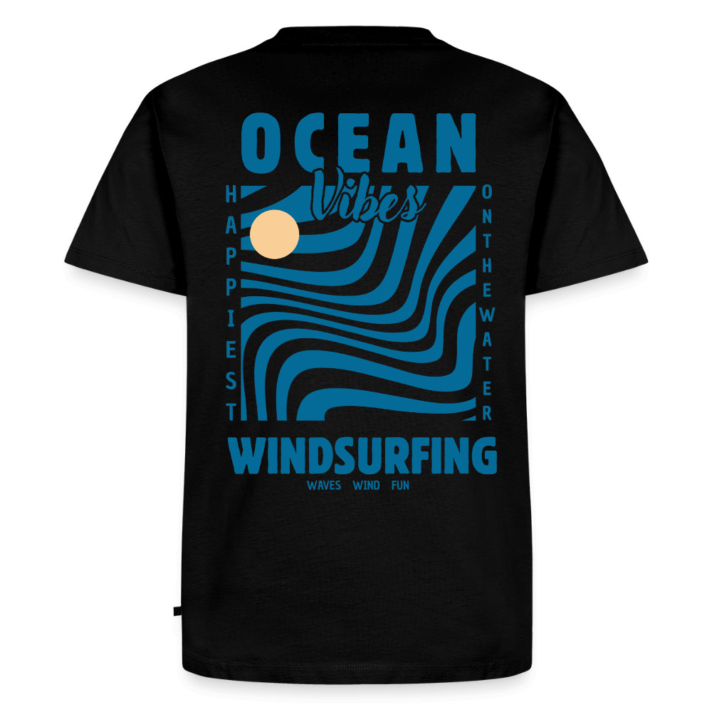 Männer Premium T-Shirt -happiest- - Schwarz