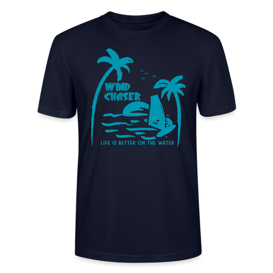 Unisex T-Shirt CRAFTER -wind chaser- - Navy