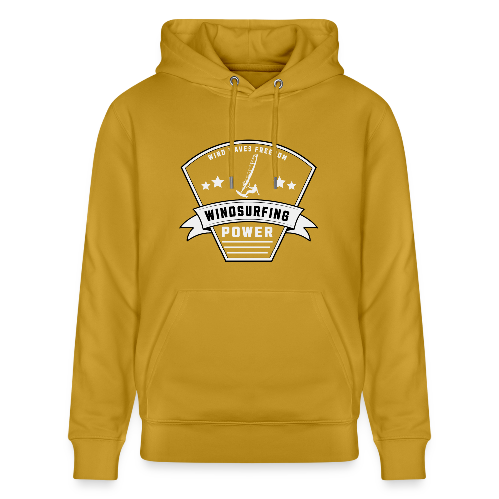 Unisex Bio-Hoodie CRUISER -power- - Ocker