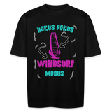 Unisex Oversize Bio-T-Shirt -HOKUS POKUS- - Schwarz