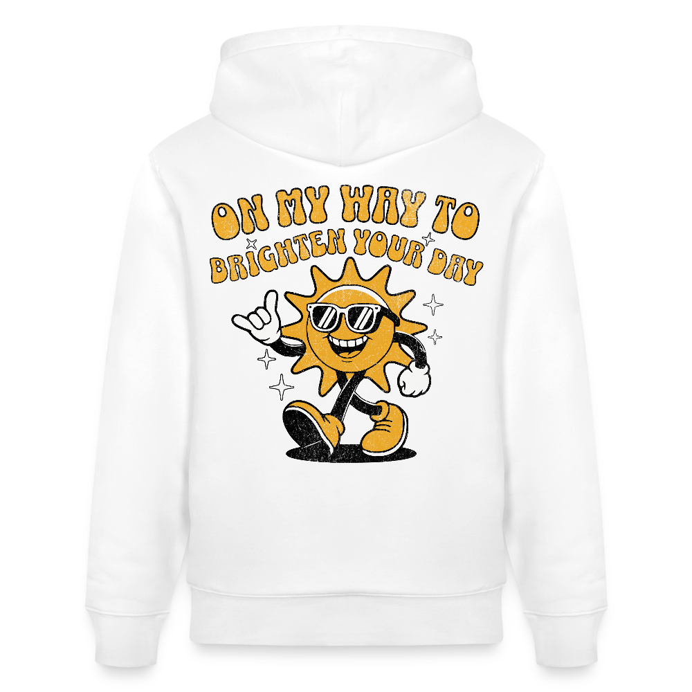 Geschenke Für Windsurfer Bio-Hoodie CRUISER -on my way- - Weiß