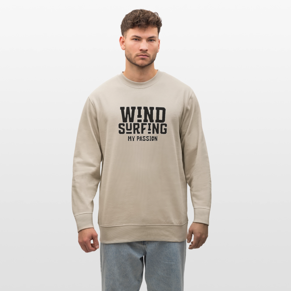Männer Bio-Sweatshirt -my passion- - Beige