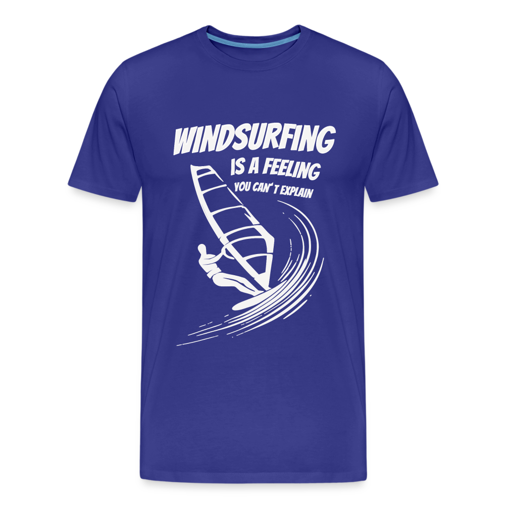 Männer Premium Bio T-Shirt -you can´t explain- - Königsblau