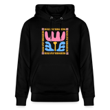 Unisex Bio-Hoodie CRUISER -wavy- - Schwarz