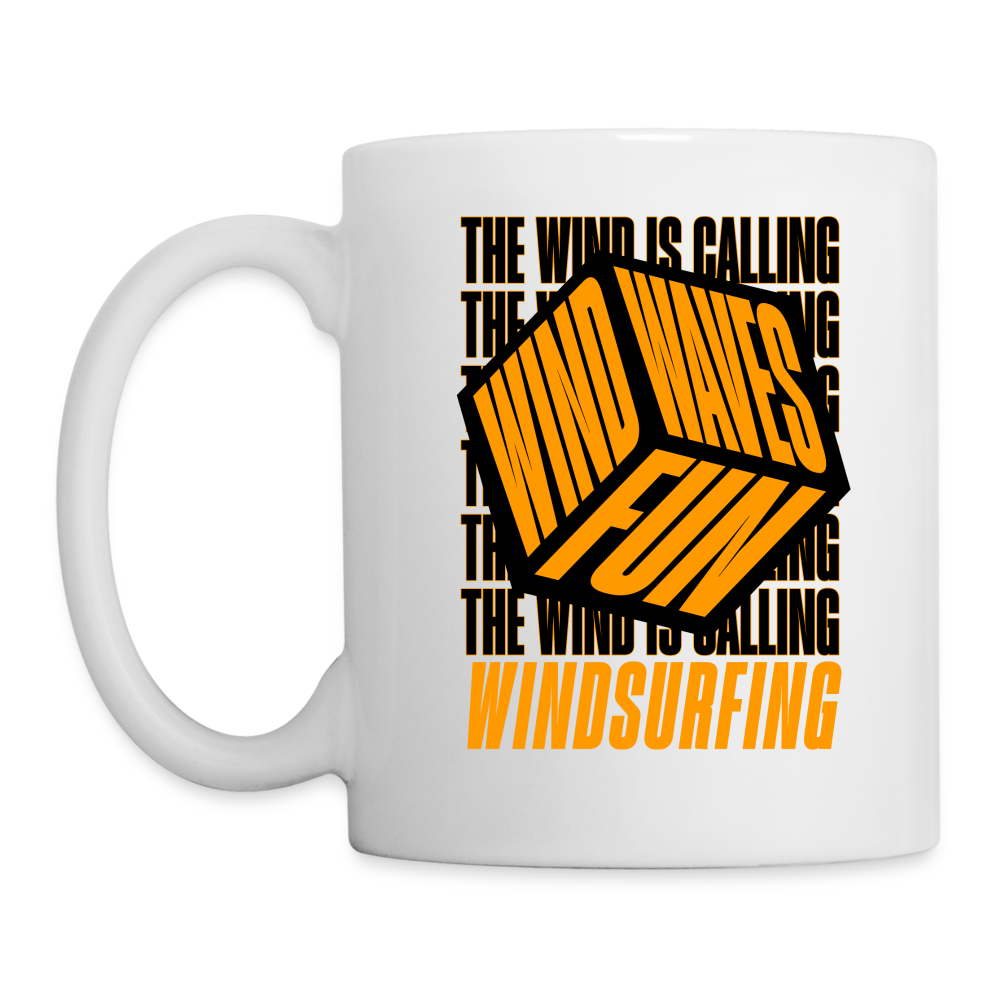 Tasse -wind waves fun- - Weiß