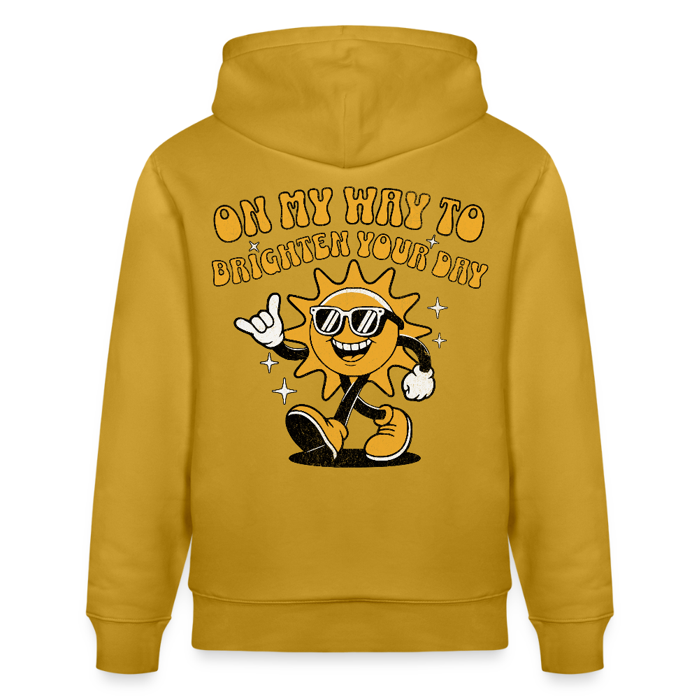 Geschenke Für Windsurfer Bio-Hoodie CRUISER -on my way- - Ocker
