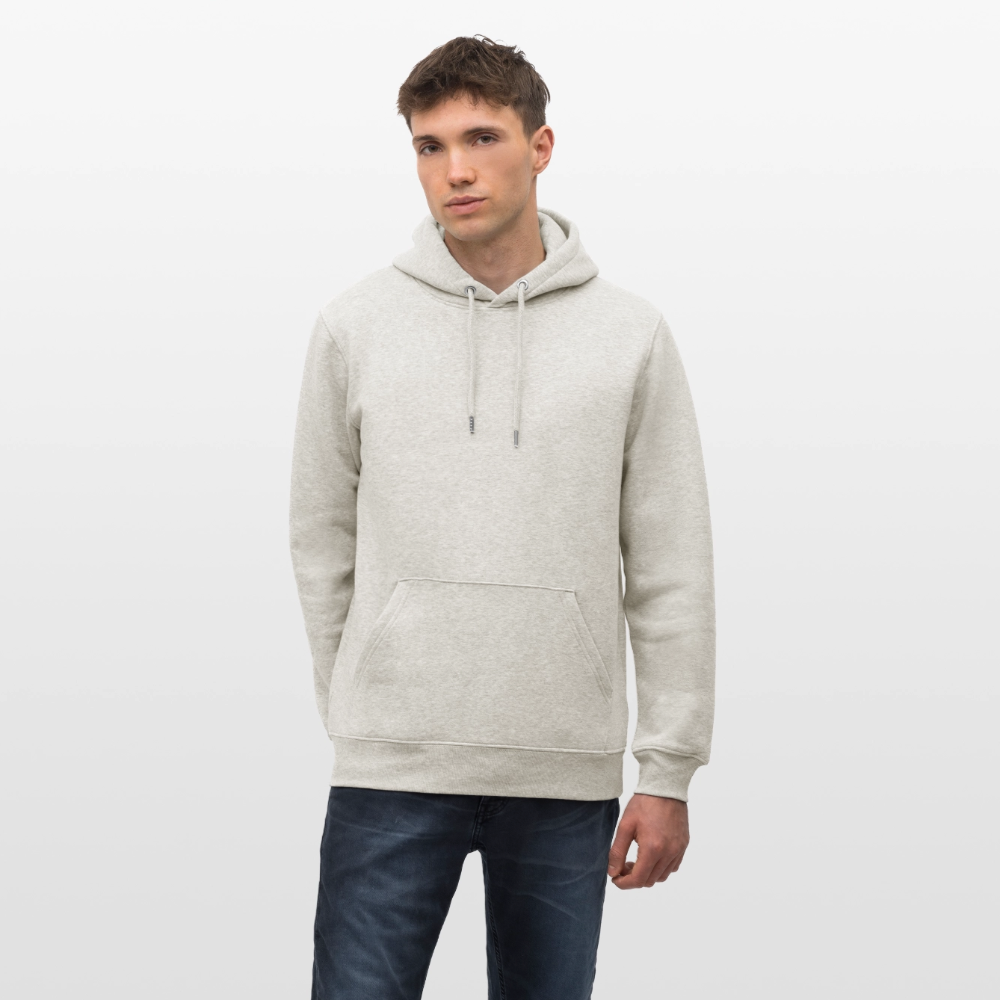 Unisex Sports Hoodie CRUISER -are you alive- - Beige meliert