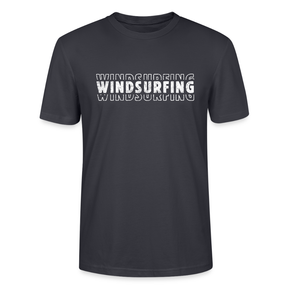 Unisex T-Shirt CRAFTER -windsurfing- - Dunkles Graublau